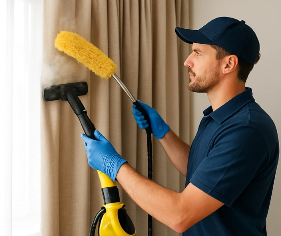 Trusted blind cleaning technician Matty Curtain Cleaning frankston-vic QLD