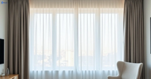 Restored vibrant drapes in frankston-vic QLD after Matty Curtain Cleaning